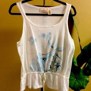 DKNY Tropical Tank Top